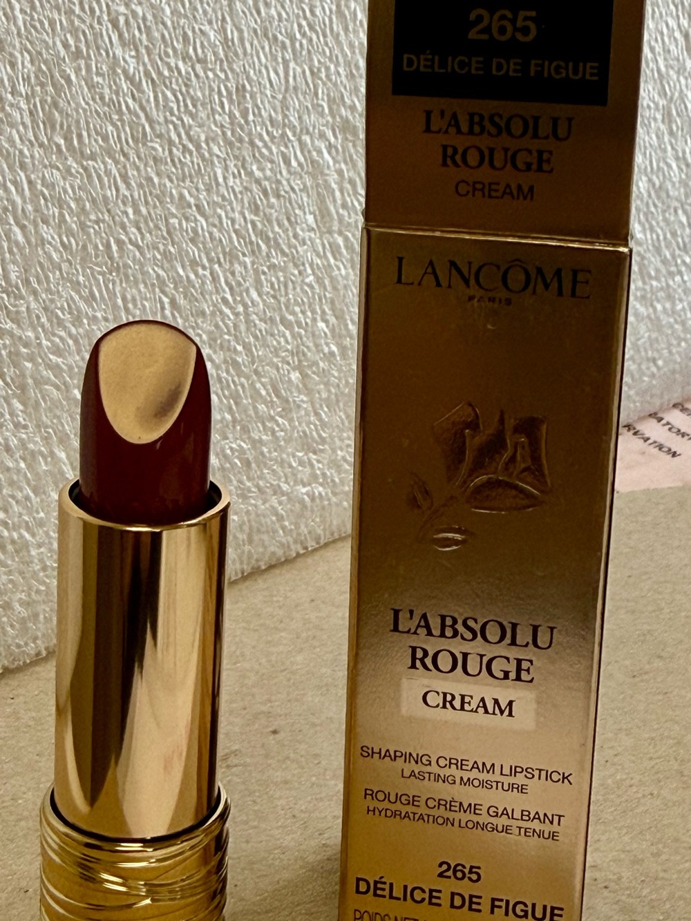 Lancôme L'Absolu Rouge Cream Lipstick — Deep Berry Red 265